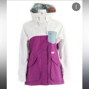 Nike 6.0 Kesek Women’s Coat Jacket NWT Purple White S Snowboard Ski Deadstock